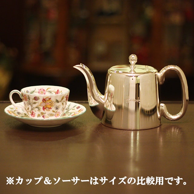 【中古】harrods（ハロッズ）ホテル用ティーポット HR-724【アンティーク】【イギリス製】【シルバープレート】