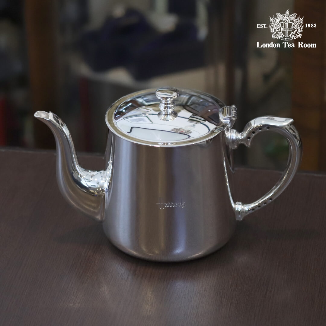【中古】Harrods（ハロッズ）ホテル用ティーポット HR-800【アンティーク】【イギリス製】【シルバープレート】《2025/3/26掲載》