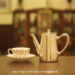 【中古】Air France(エールフランス) Christofle(クリストフル)製コーヒーポット  ch-102【アンティーク】【フランス製】【シルバープレート】