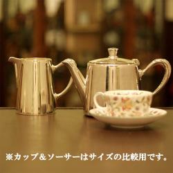 【中古】Christofle(クリストフル) ホテル用2点ティーセット ch-111【アンティーク】【フランス製】【シルバー】
