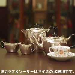 【中古】ELKINGTON（エルキントン） 家庭用4点ティーセット ek-372【アンティーク】【イギリス製】【シルバープレート】