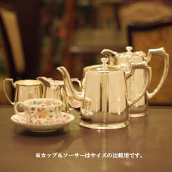 harrods（ハロッズ）ティーセット HR-603【アンティーク】【中古】【イギリス製】【シルバー】