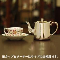 【中古】harrods（ハロッズ）ホテル用ティーポット HR-741【アンティーク】【イギリス製】【シルバープレート】