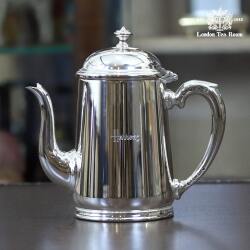 【中古】Harrods（ハロッズ）ホテル用コーヒーポット HR-791【アンティーク】【イギリス製】【シルバープレート】《2024/10/24掲載》