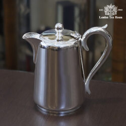 【中古】Harrods（ハロッズ）ホテル用コーヒーポット HR-799【アンティーク】【イギリス製】【シルバープレート】《2025/3/26掲載》