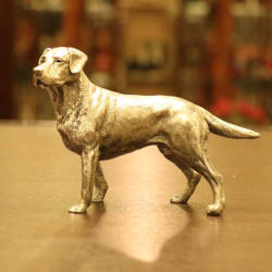 【中古】Mappin&Webb(マッピン&ウェッブ)置物（ドッグ） MW-154【アンティーク】【イギリス製】