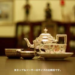 【中古】Mappin&Webb(マッピン&ウェッブ)　家庭用3点ティーセット MW-182【アンティーク】【イギリス製】【シルバープレート】