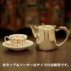【中古】Mappin&Webb(マッピン&ウェッブ)　業務用ティーポット MW-216【アンティーク】【イギリス製】【シルバープレート】