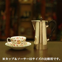 【中古】Mappin&Webb(マッピン&ウェッブ)　家庭用コーヒーポット MW-245【アンティーク】【イギリス製】【シルバープレート】