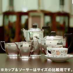 【中古】Mappin&Webb(マッピン&ウェッブ) 家庭用4点ティーセット MW-246【アンティーク】【イギリス製】【シルバープレート】