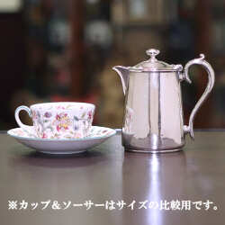 【中古】【アウトレット】Mappin&Webb(マッピン＆ウェッブ)  コーヒーポット mw-272【アンティーク】【イギリス製】【シルバープレート】