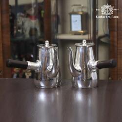 【中古】Mappin&Webb(マッピン&ウェッブ) カフェオレポット 2点セット MW-330【アンティーク】【イギリス製】【シルバープレート】《2025/9/3掲載》