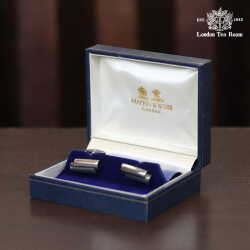 【スターリングシルバー】【中古】Mappin&Webb(マッピン＆ウェッブ) カフスボタン カフリンクス 箱付き MW-337 【アンティーク】【イギリス製】《2026/6/2掲載》