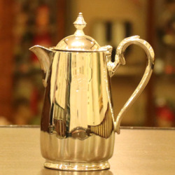 【中古】Mappin & Webb（マッピン＆ウェッブ）客船用コーヒーポットMW-91【アンティーク】【イギリス製】【シルバープレート】
