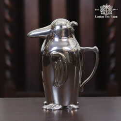 【中古】光亞廠製  ペンギン  ティーポット OTH-26 【アンティーク】【シルバープレート】《2026/4/9掲載》