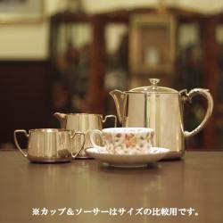 【中古】SHEFFIELD(シェフィールド) 業務用3点ティーセット sh-861【アンティーク】【イギリス製】【シルバー】