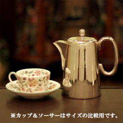 【中古】SHEFFIELD(シェフィールド) 業務用コーヒーポット sh-876【アンティーク】【イギリス製】【シルバー】