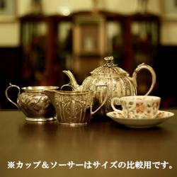 【中古】SHEFFIELD(シェフィールド) 家庭用3点ティーセット sh-929【アンティーク】【イギリス製】【シルバー】
