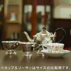 【中古】SHEFFIELD(シェフィールド) 家庭用3点ティーセット sh-936【アンティーク】【イギリス製】【シルバープレート】