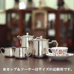 【中古】SHEFFIELD(シェフィールド) ホテル用4点ティーセット sh-950【アンティーク】【イギリス製】【シルバープレート】