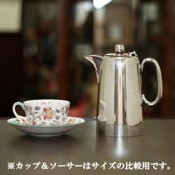 【中古】【アウトレット】SHEFFIELD(シェフィールド) コーヒーポット sh-953【アンティーク】【イギリス製】【シルバー】