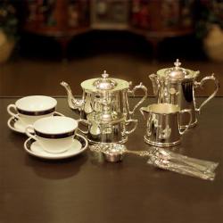【新品未使用】The Savoy Hotel style サヴォイホテル スタイル アフタヌーンティーセット SV-13【イギリス製】【シルバープレート】