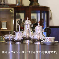 【スターリングシルバー】【中古】Tiffany（ティファニー）家庭用4点ティーセット　tf-122【アンティーク】【アメリカ製】