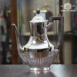 【中古】Tiffany（ティファニー）家庭用コーヒーポット　tf-140【アンティーク】【アメリカ製】【シルバープレート】《2025/4/11掲載》