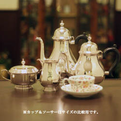 【スターリングシルバー】【中古】Tiffany（ティファニー）家庭用4点ティーセット　tf-64【アンティーク】【アメリカ製】