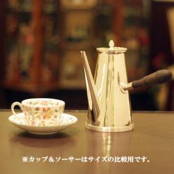 【中古】Tiffany（ティファニー）家庭用コーヒーポット tf-79【アンティーク】【アメリカ製】【シルバープレート】
