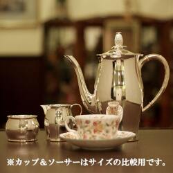【中古】【スターリングシルバー】Tiffany（ティファニー）家庭用3点ティーセット　tf-97【アンティーク】【アメリカ製】