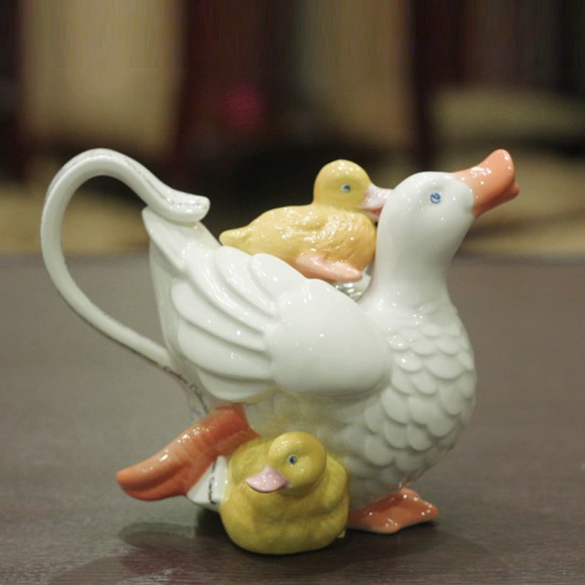 中古】アヒルのティーポット COLL-116【英国（イギリス）】【未使用