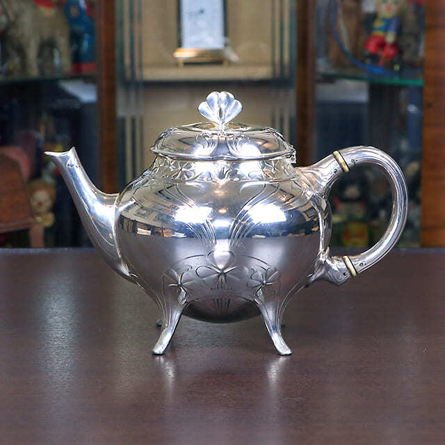 中古】Christofle（クリストフル）Orfevrerie Gallia ティーポット CH  