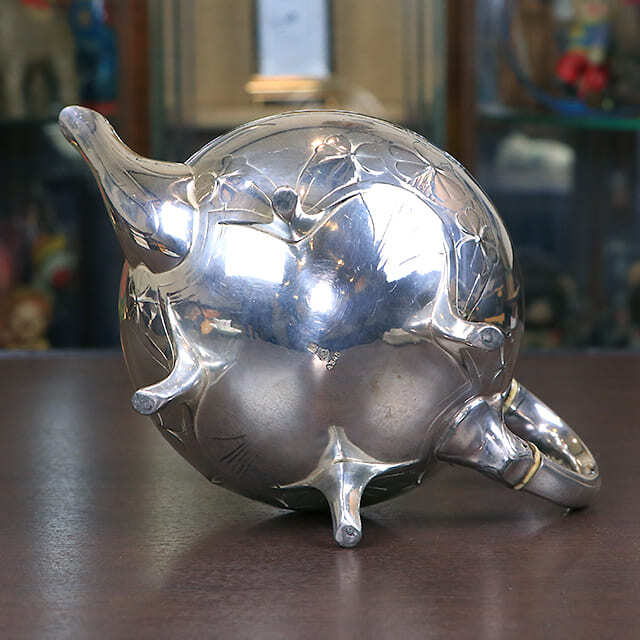 中古】Christofle（クリストフル）Orfevrerie Gallia ティーポット CH  