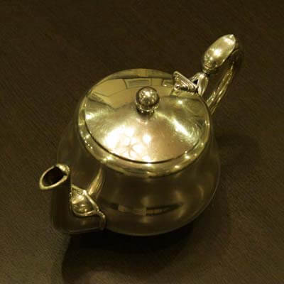 中古】Christofle(クリストフル) ホテル用3点ティーセット ch-54