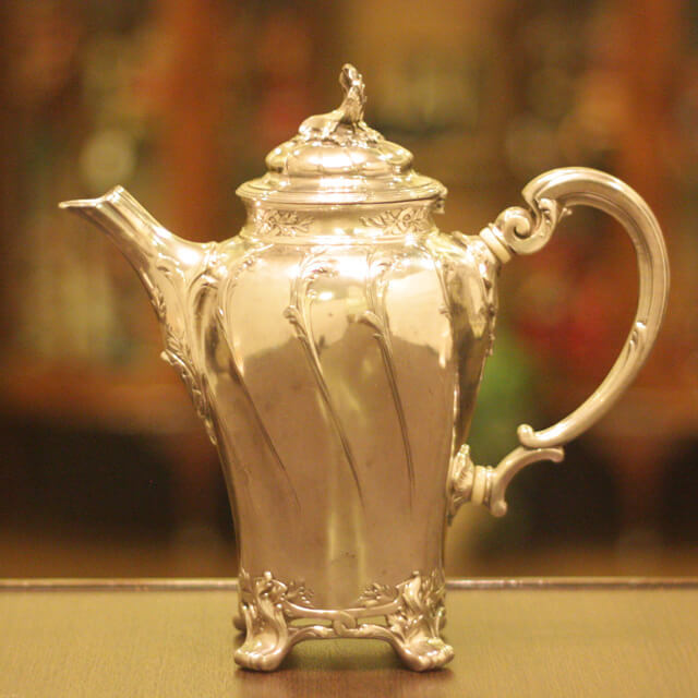 中古】Christofle(クリストフル) 家庭用4点ティーセット ch-74