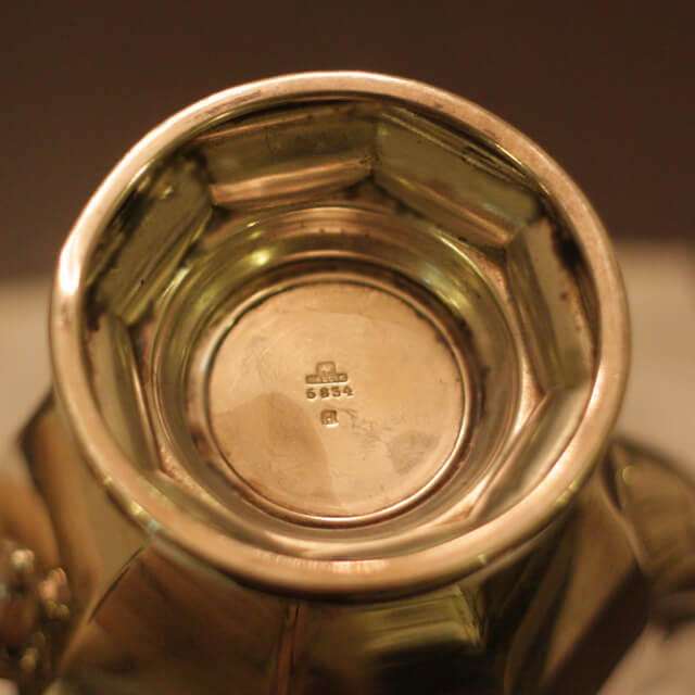 中古】Christofle(クリストフル) 家庭用4点ティーセット ch-93