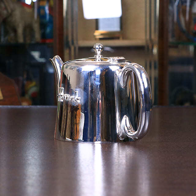 中古】harrods（ハロッズ）エンブレム ティーポット HR-784