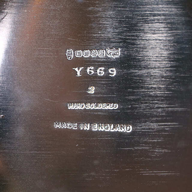 フランス ヴィンテージ プレート エンブレム2枚 D.A.D ジュエリー