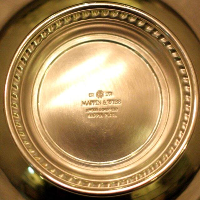 中古】Mappin&Webb(マッピン&ウェッブ) 家庭用4点ティーセット MW-120