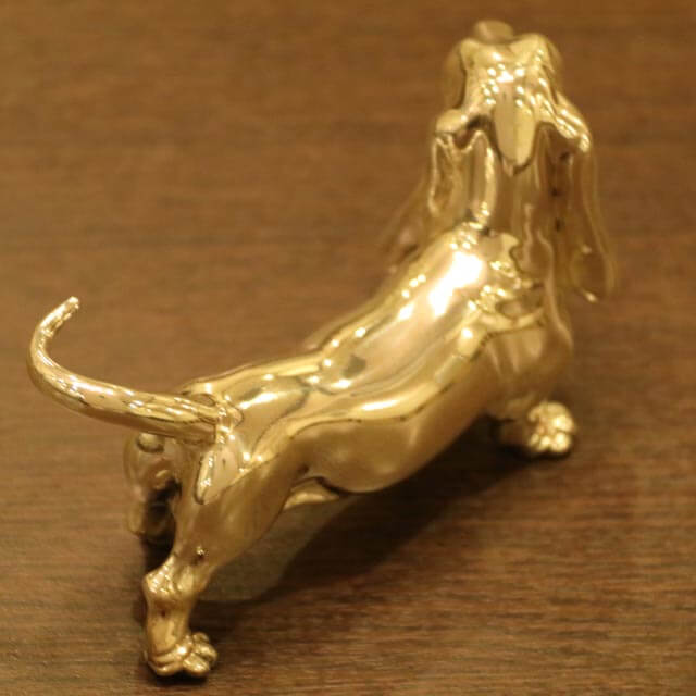【中古】Mappin&Webb(マッピン&ウェッブ)置物(ドッグ) MW-153【アンティーク】【イギリス製】