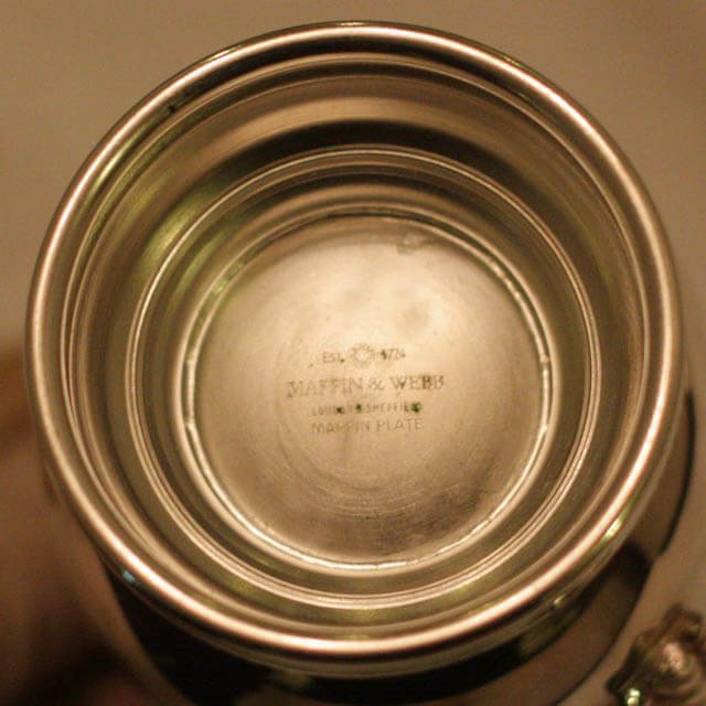 中古】Mappin&Webb(マッピン&ウェッブ) 業務用ミルクポット＆シュガー