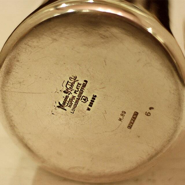 イギリス　アンティーク　ツイン　ピクルスポット　MAPPIN & WEBB 中古】【アウトレット】Mappin&Webb(マッピン＆ウェッブ) IND