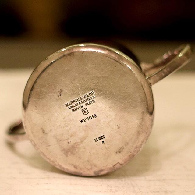 中古】Mappin&Webb(マッピン&ウェッブ) ホテル用4点ティーセット MW