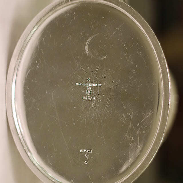 【早い者勝ち】Mappin & Webb 銀製ティーセット ボックス付き 中古】Mappin&Webb(マッピン＆ウェッブ) 家庭用4点ティーセット