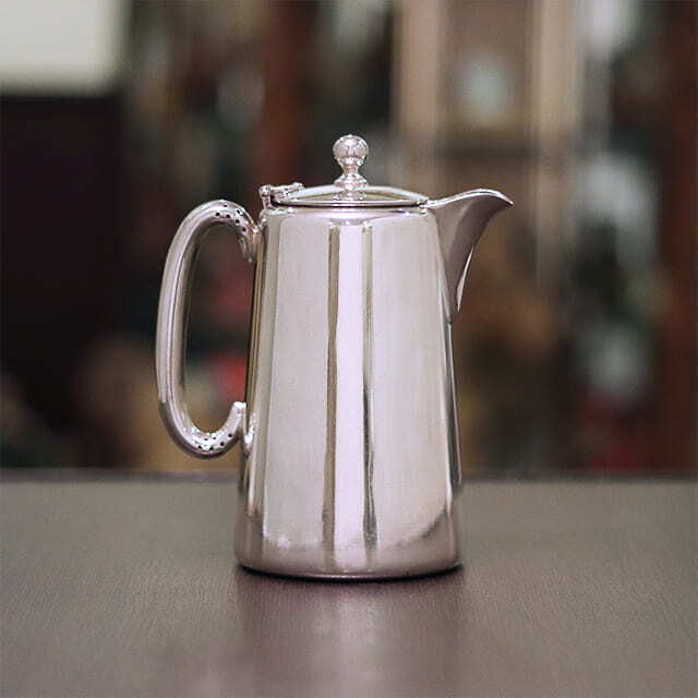 イギリス　アンティーク　ツイン　ピクルスポット　MAPPIN & WEBB 中古】Mappin&Webb(マッピン&ウェッブ) 業務用コーヒーポット MW