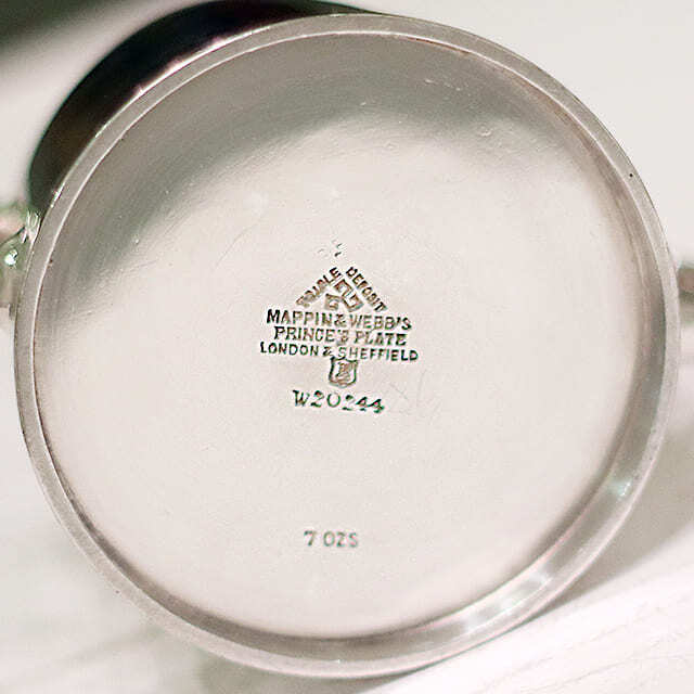 中古】Mappin&Webb(マッピン&ウェッブ) 家庭用3点ティーセット MW-286