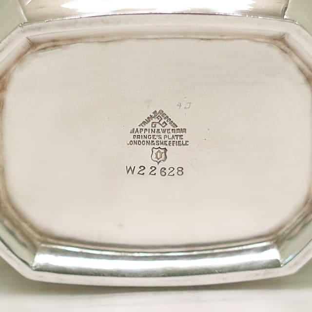 【 Mappin & Webb 】ティーサービス 3点　マッピンアンドウェッブ 販売開始】Mappin & Webb（マッピン＆ウェッブ）の3点ティーセット