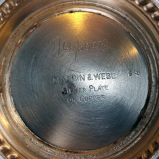 中古】Mappin&Webb(マッピン&ウェッブ) 家庭用5点ティーセット MW-304