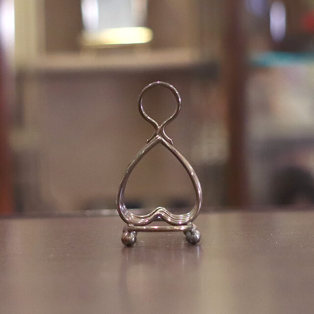 MAPPIN & WEBB】 アール・デコのトーストラック【純銀】マッピンアンド